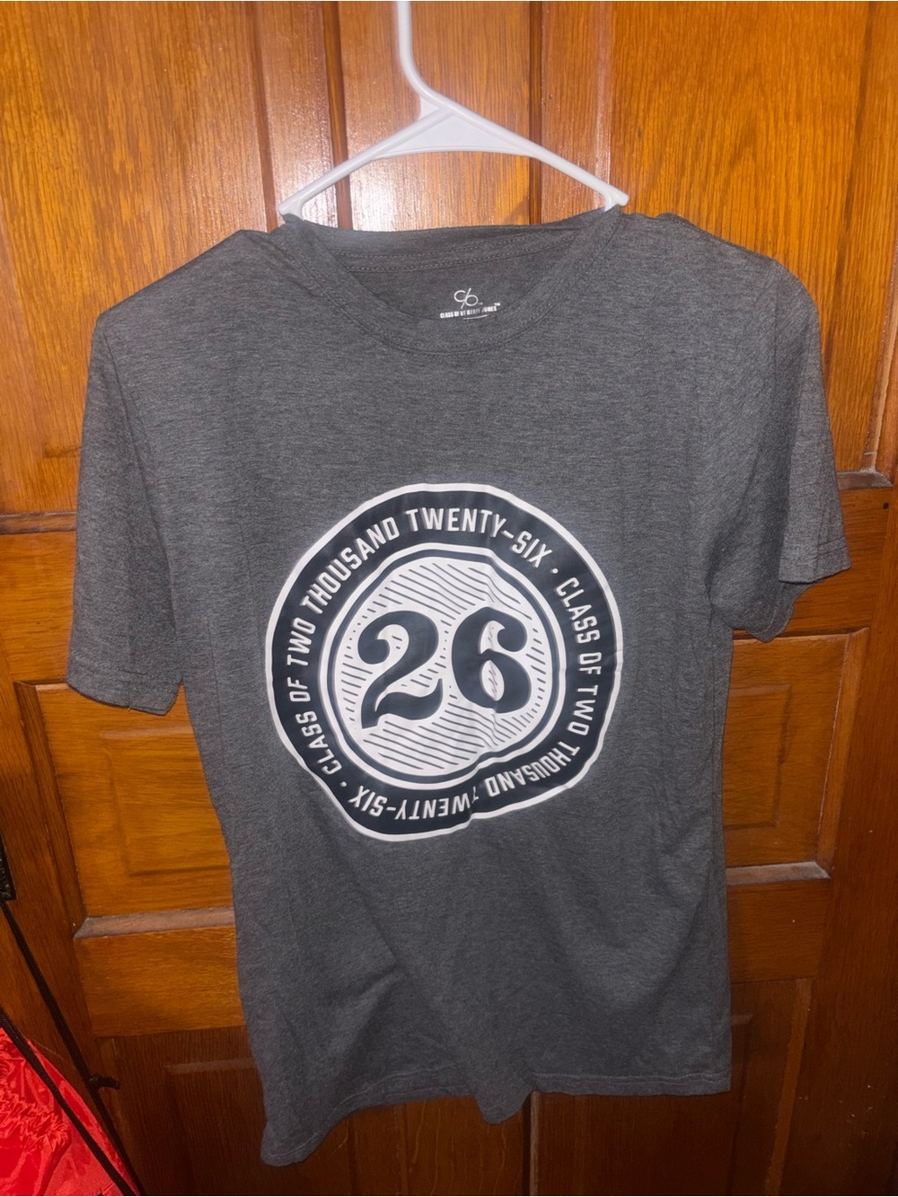 Gray '26' Graphic Tee